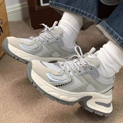 DD566  메탈릭 통굽 어글리슈즈